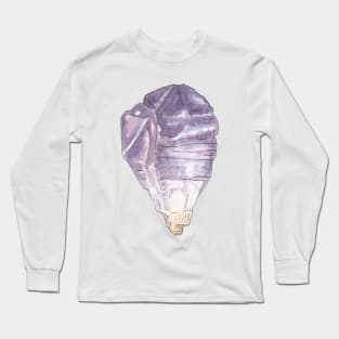 Amethyst Crystal Long Sleeve T-Shirt